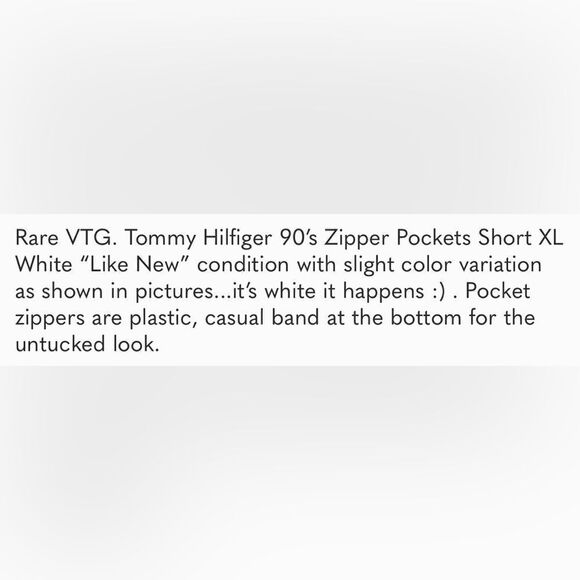 Rare VTG. Tommy Hilfiger 90’s Zipper Pockets Shirt XL - Picture 8 of 8